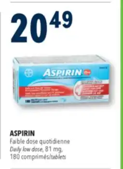Familiprix ASPIRIN Daily low dose, 81mg offer