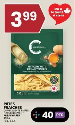 Rachelle-Bery Grocery COMPLIMENTS SIMPLE NATURELLEMENT FRESH PASTA offer