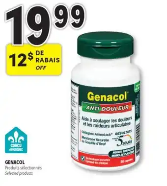 Familiprix Genacol pain relief collagen capsules 90un offer
