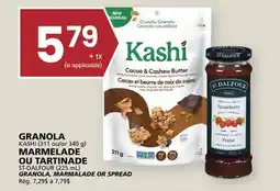 Rachelle-Bery Grocery KASHI (311 or 340 g), ST-DALFOUR GRANOLA, MARMALADE OR SPREAD (225 mL) offer