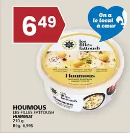 Rachelle-Bery Grocery LES FILLES FATTOUSH HUMMUS offer