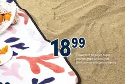 Familiprix Picnic blanket with carrying handle offer