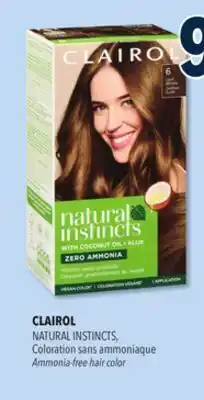 Familiprix Clairol Natural Instincts demi-permanent hair dye #6 Light Brown offer