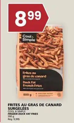 Rachelle-Bery Grocery COOL & SIMPLE FROZEN DUCK FAT FRIES offer