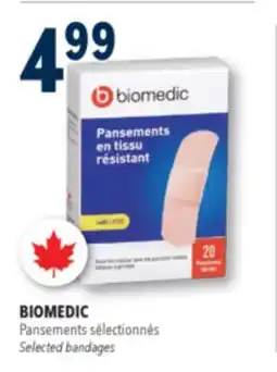 Familiprix Biomedic strong fabric bandages 20un offer