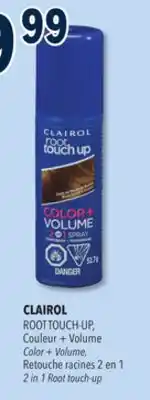 Familiprix CLAIROL ROOT TOUCH-UP, Couleur + Volume Color + Volume 2 in 1 Root touch-up offer