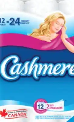 Familiprix Cashmere 2 ply bathroom tissue rolls 12un offer