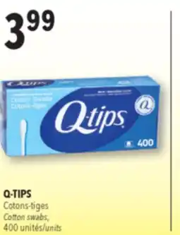 Familiprix Q-TIPS Cotton swabs offer