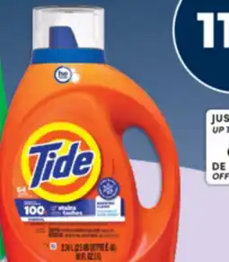 Familiprix Tide laundry detergent Original 64 loads offer