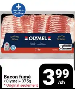 Pasquier Bacon fumé Olymel offer