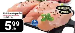 Pasquier Poitrine de poulet désossée et parée offer