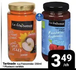Pasquier Tartinade La Fraisonnée offer