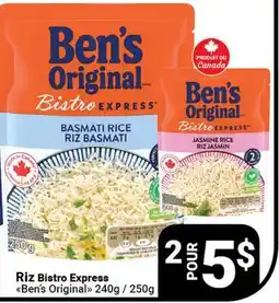 Pasquier Riz Bistro Express Ben's Original offer