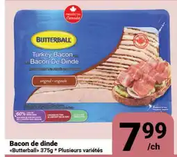 Pasquier Bacon de dinde Butterball offer
