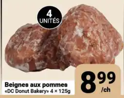 Pasquier Beignes aux pommes DC Donut Bakery offer