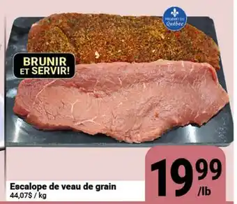 Pasquier Escalope de veau de grain offer