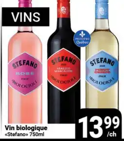 Pasquier Vin biologique Stefano offer
