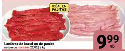 Pasquier Lanières de bœuf ou de poulet offer