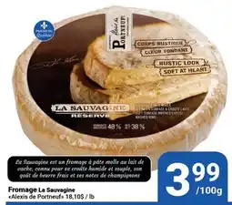 Pasquier Fromage La Sauvagine Alexis de Portneuf offer