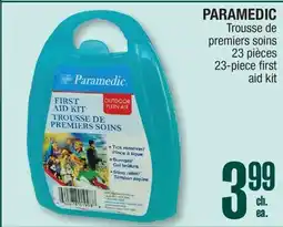 Jean Coutu PARAMEDIC 23-piece first aid kit offer