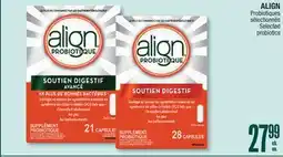 Jean Coutu ALIGN Selected probiotics offer