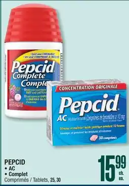 Jean Coutu PEPCID AC Complet Tablets offer