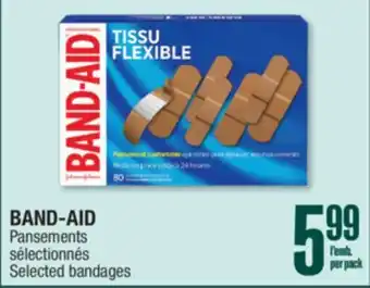 Jean Coutu BAND-AID Selected bandages offer