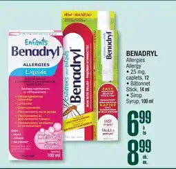 Jean Coutu BENADRYL Allergy offer