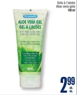 Jean Coutu PERSONNELLE Aloe vera gels offer