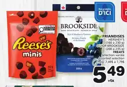 Marches Tradition HERSHEY'S (160 à 230 g) OR BROOKSIDE (200 à 235 g) TREATS offer
