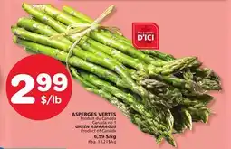 Marches Tradition GREEN ASPARAGUS offer
