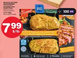 Marches Tradition TOP GOURMET SEASONED PORK FLANK STEAK offer