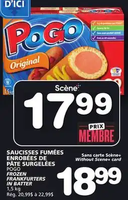 Marches Tradition POGO FROZEN FRANKFURTERS IN BATTER offer