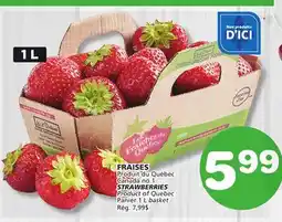 Marches Tradition STRAWBERRIES offer