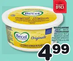 Marches Tradition BECEL MARGARINE offer