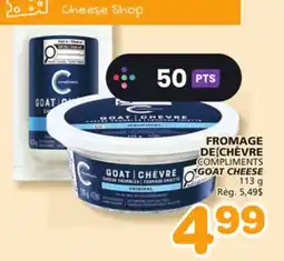 Marches Tradition COMPLIMENTS GOAT CHEESE offer