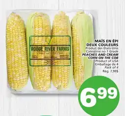 Marches Tradition PEACHES AND CREAM CORN ON THE COB offer