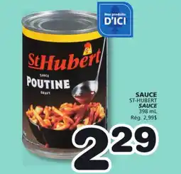 Marches Tradition ST-HUBERT SAUCE offer