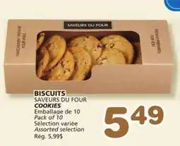 Marches Tradition SAVEURS DU FOUR COOKIES offer
