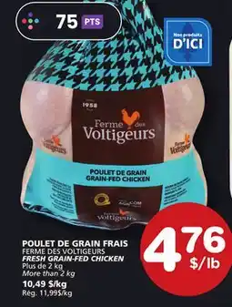 Marches Tradition FERME DES VOLTIGEURS FRESH GRAIN-FED CHICKEN offer