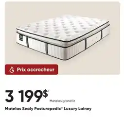 Dormez Vous Matelas Sealy Posturepedic Luxury Lainey offer
