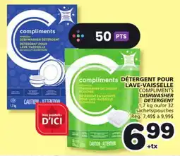 Marches Tradition COMPLIMENTS DISHWASHER DETERGENT offer