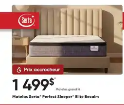 Dormez Vous Matelas Serta Perfect Sleeper Elite Becalm offer