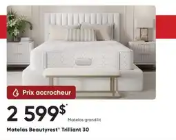 Dormez Vous Matelas Beautyrest Trilliant 30 offer