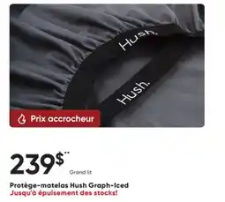 Dormez Vous Protège-matelas Hush Graph-Iced offer