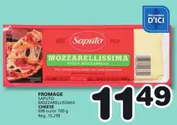 Marches Tradition SAPUTO MOZZARELLISSIMA CHEESE offer