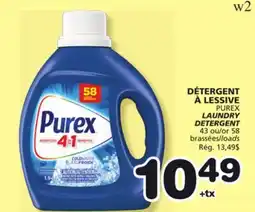 Marches Tradition PUREX LAUNDRY DETERGENT offer