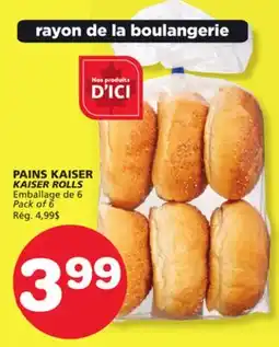 Marches Tradition KAISER ROLLS offer