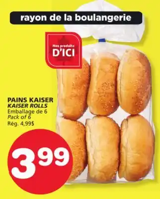 Marches Tradition KAISER ROLLS offer