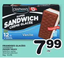 Marches Tradition CHAPMAN'S FROZEN TREATS offer